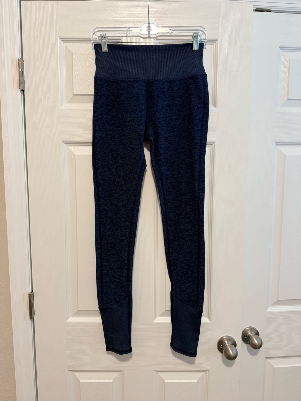ALO Yoga High Waist Lounge Leggings - Rich Navy Heather